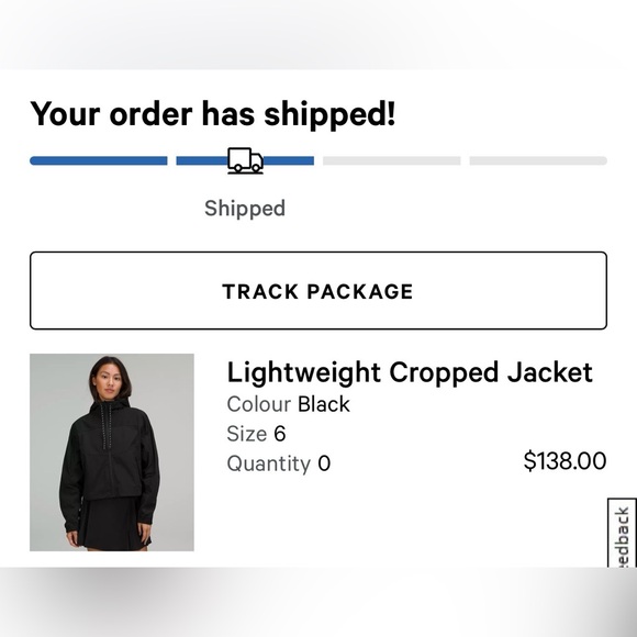 Lululemon cropped jacket - Picture 8 of 8